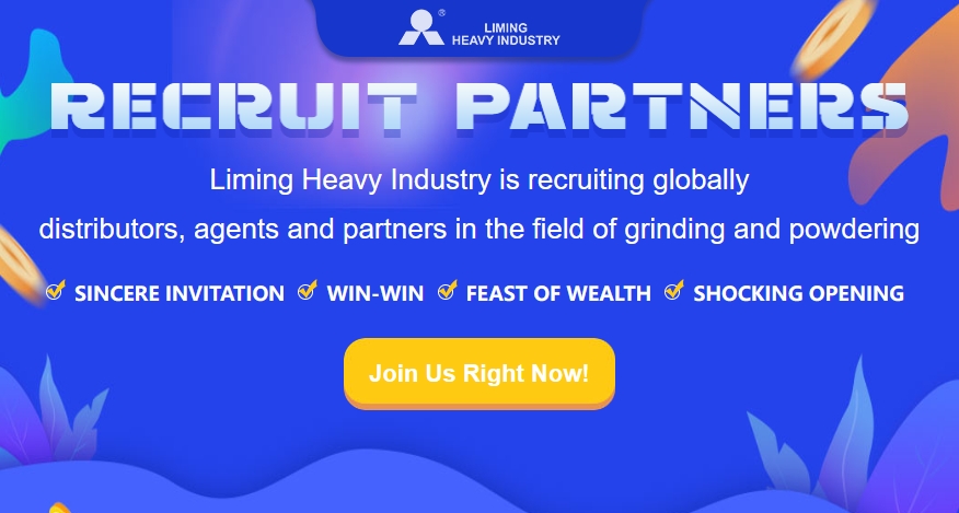 ร่วมเป็นตัวแทนจำหน่าย พันธมิตร หรือคู่ค้าระดับโลกกับ Liming Heavy Industry!